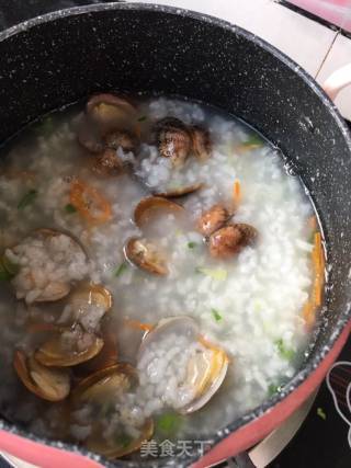 Clam Lettuce Congee recipe