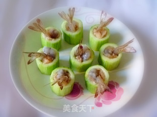 【yiru Private Banquet Dishes】a Few Simple Steps to Change The Pattern to be More Colorful --- Fresh Shrimp and Chicken Minced Loofah recipe