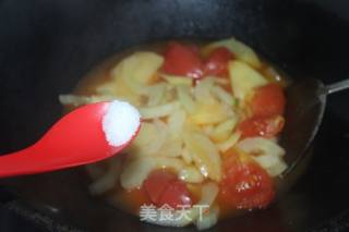 #家常下饭菜#tomatoes and Potatoes Roasted Old Cucumber recipe