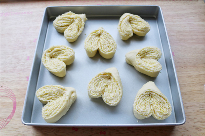 Heart Shaped Coconut Bread recipe