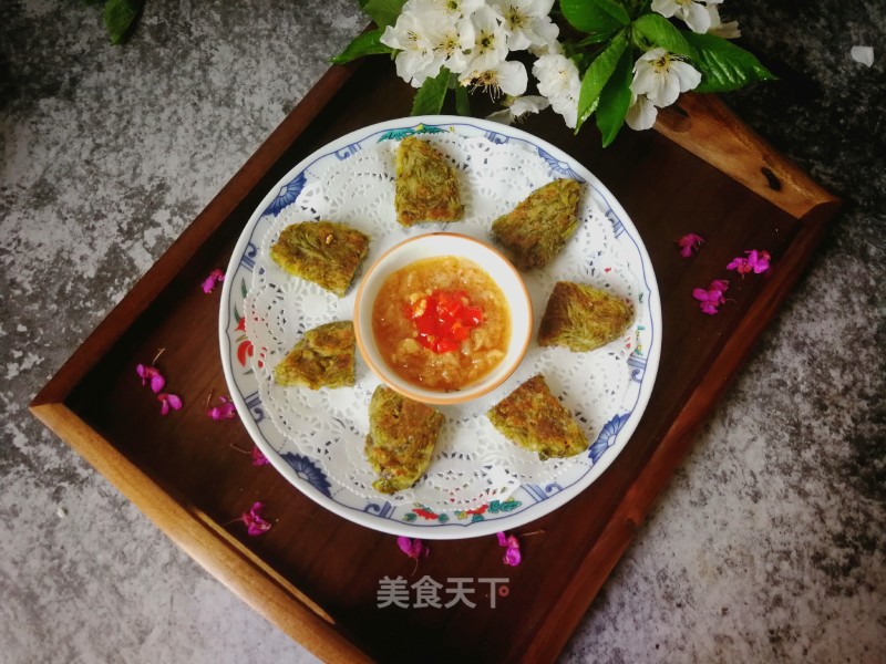 Pan-fried Elm Money Nest recipe