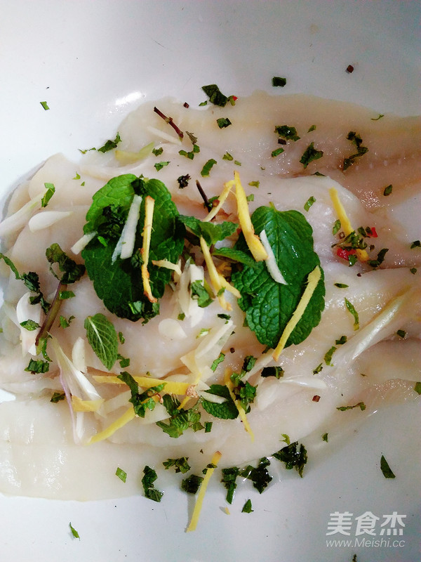 Steamed Mint Plaice recipe