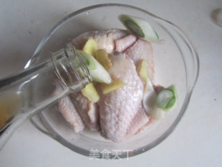 Potato Roasted Chicken Wings recipe