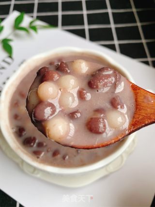 Milky Red Bean Balls recipe
