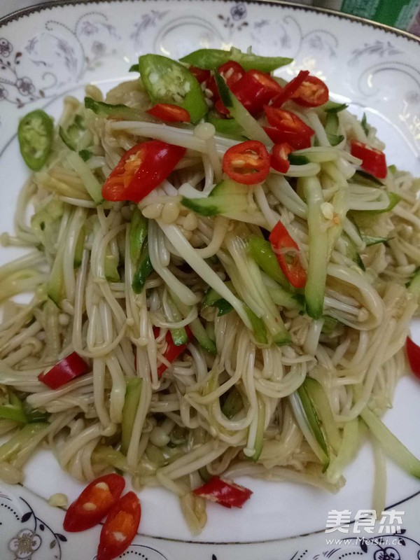 Refreshing Enoki Mushroom recipe