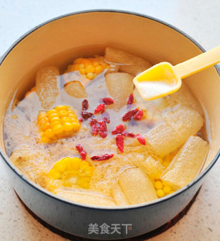 Bamboo Fungus and Corn Soup recipe