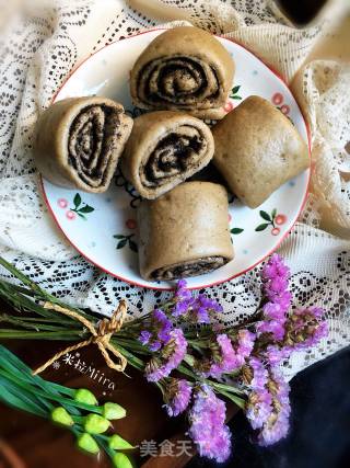 Black Sesame Buckwheat Rolls recipe