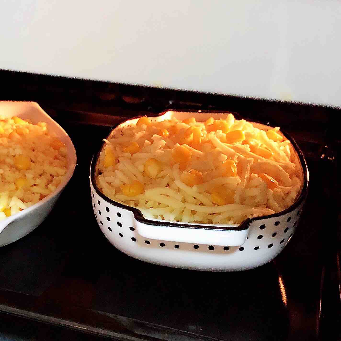 Cheese Baked Corn Mashed Potatoes recipe