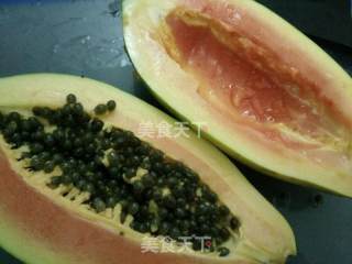 Papaya Coconut Sago recipe