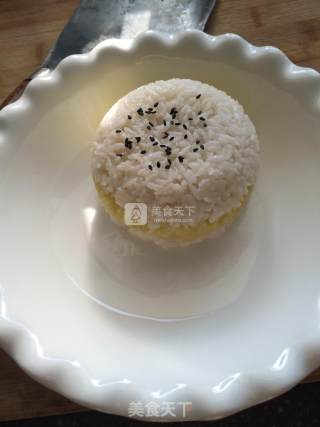 Kuaishou Pork Sauce Rice Potato Burger recipe
