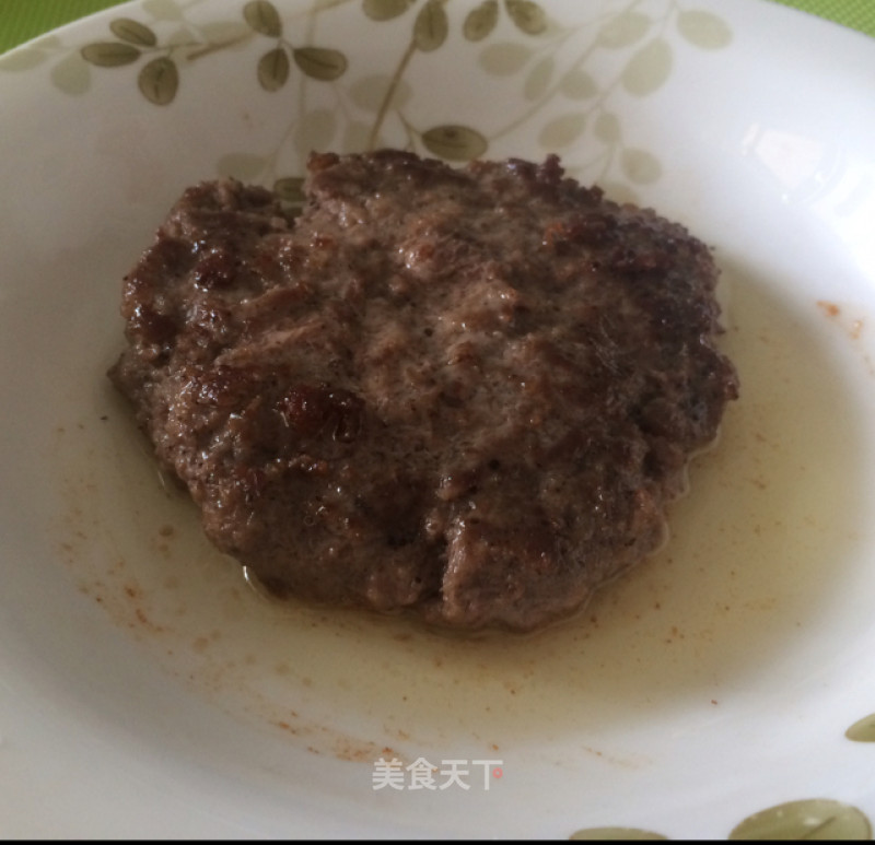 Black Pepper Beef Patties