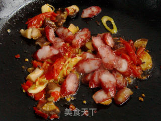 Sausage Rice Cake recipe