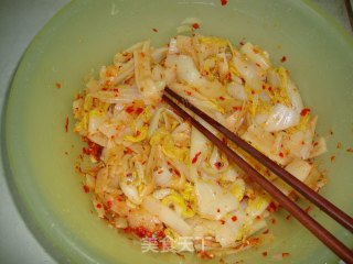 [chinese Sour and Spicy Cabbage] ---- An Appetizing Snack You Can Make at Will recipe