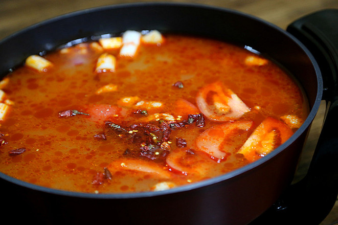 Homemade Tomato Hot Pot Soup Base-hot Pot Soup You Can Drink recipe