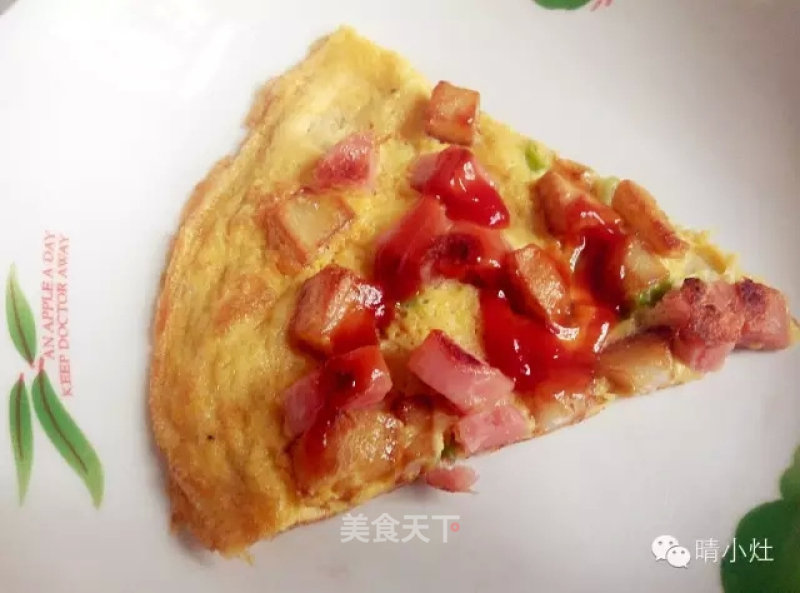 Potato Diced Ham Egg recipe