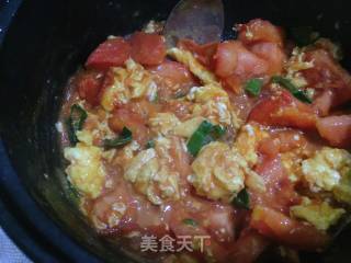 Tomato Scrambled Eggs recipe