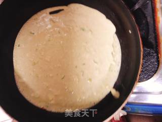 Mung Bean Noodle Pancake recipe