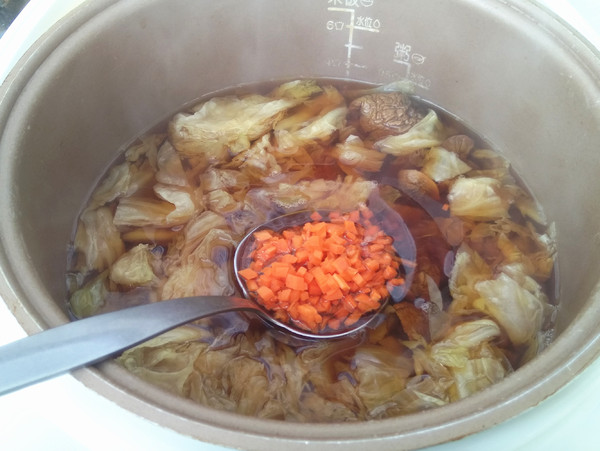 Chinese Cabbage with Matsutake recipe