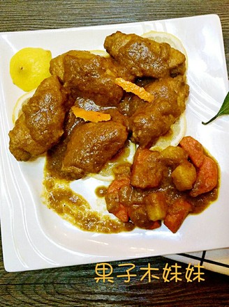 [fruit Tree] Zero Mistakes|curry Chicken Wings recipe