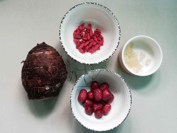 Taro and Red Date Soup recipe