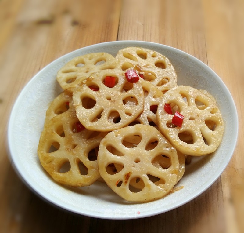 Sweet and Sour Lotus Root Slices recipe