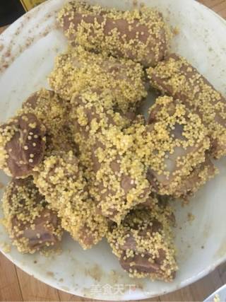Millet Steamed Ribs recipe