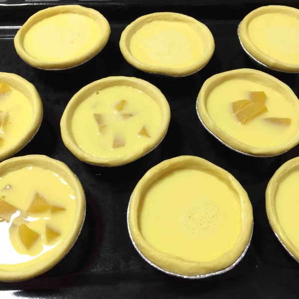 Baked Egg Tart recipe