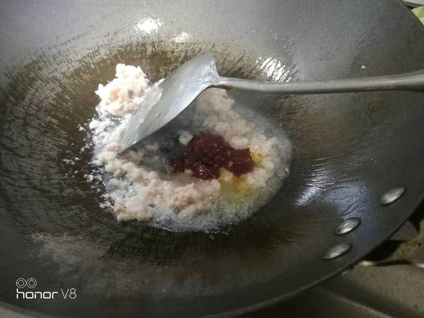 Stir-fried Pork with Sour Radish recipe