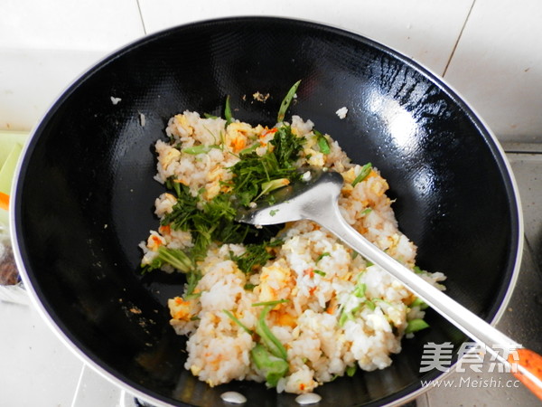 Kidney Bean Egg Fried Rice recipe