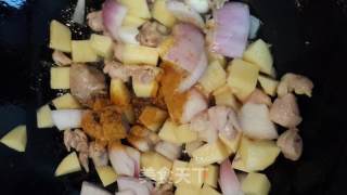 Curry Potato Chicken recipe