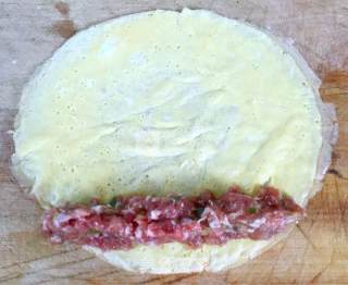 Emerald Meat Omelet recipe