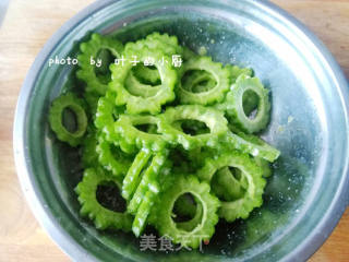 Fried Bitter Gourd Rings recipe