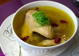 Stewed Hen with Angelica and Red Ginseng recipe