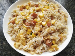 Sausage Fried Rice recipe