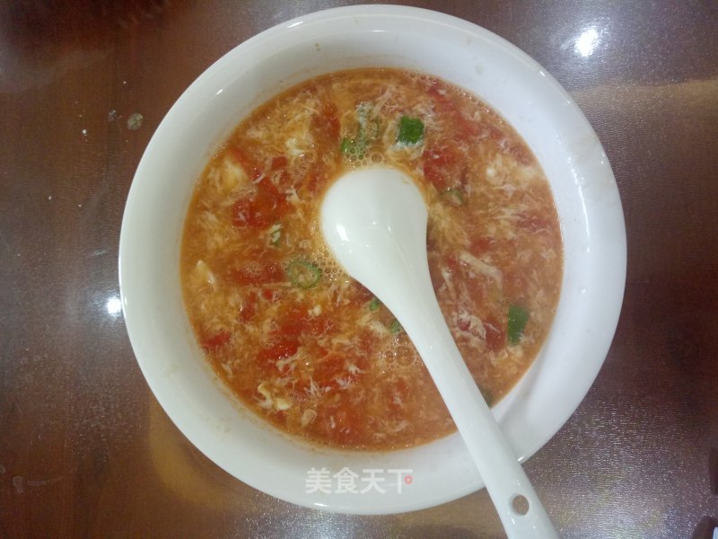 Tomato and Egg Soup recipe