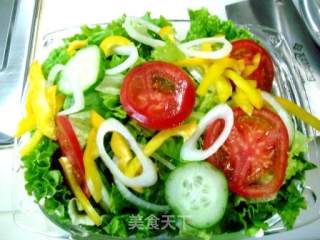 Chicken Seasonal Vegetable Salad recipe