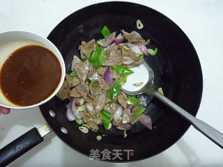 [tianjin] Sauteed Pork Liver in Sauce recipe