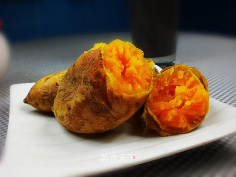 Microwave Version Roasted Sweet Potatoes recipe
