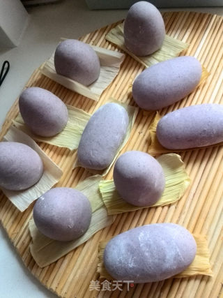 Purple Rice Buns recipe