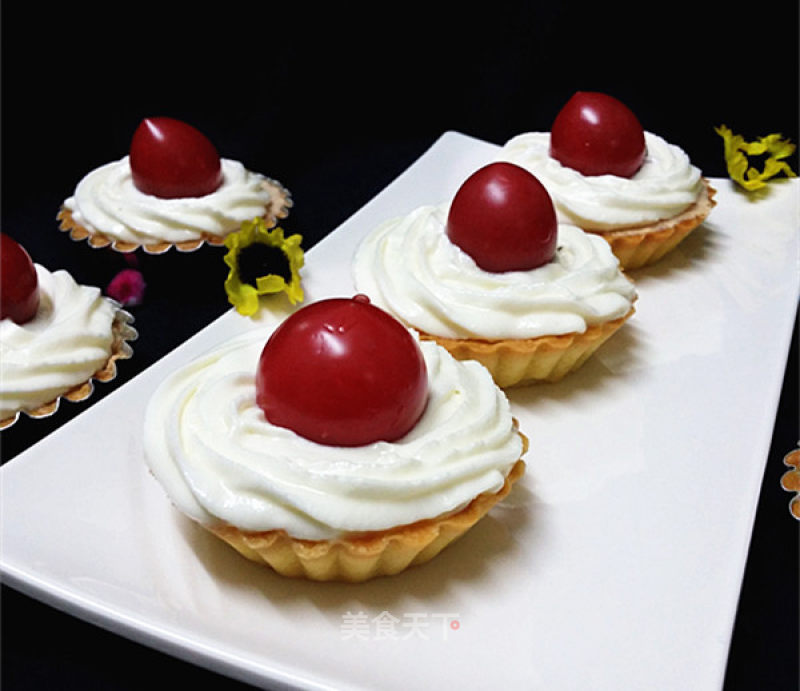 #aca烤明星大赛# Cherry Tomatoes and Cheese Tart recipe