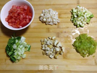 Tomato and Vegetable Hot Rice recipe