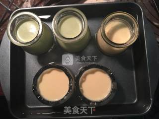 #aca烤明星大赛# Matcha Roasted Pudding recipe
