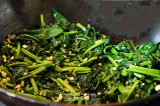 Garlic Spinach recipe