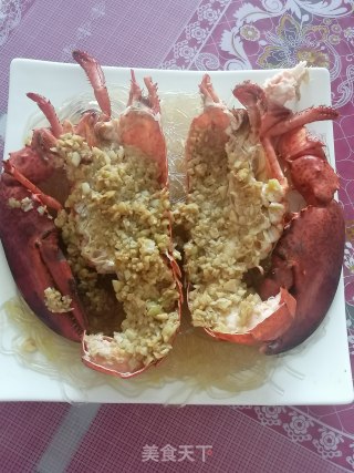 Steamed Lobster with Garlic recipe