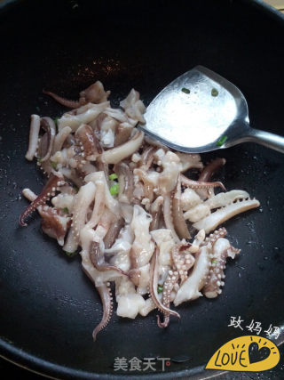 Squid Head with Spicy Sauce recipe