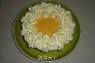 Mango Flowing Heart Mousse recipe