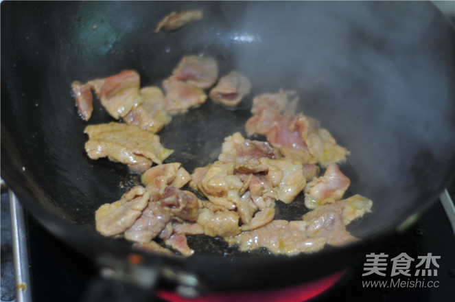 Stir-fried Pork with Rutabaga recipe