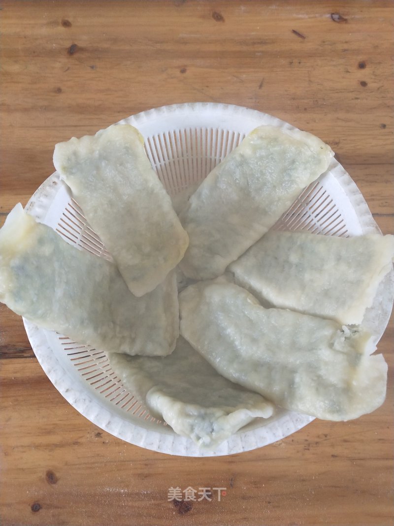 Steamed Leek Cake recipe