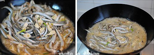 Noodles Fish Fried with Chives recipe