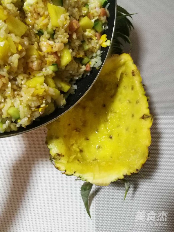 Pineapple Shrimp Fried Rice recipe